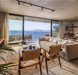 Luxury 5 Bedroom Villa with Heated Infinity Pool, Sauna, Gym, Jacuzzi and Sea Views in Vrbica, near Dubrovnik, Sleeps 10